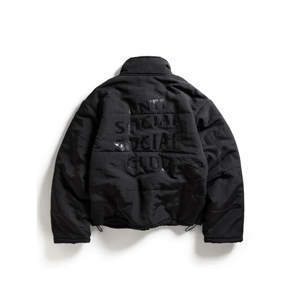 Anti Social Social Club Black Puffer Jacket