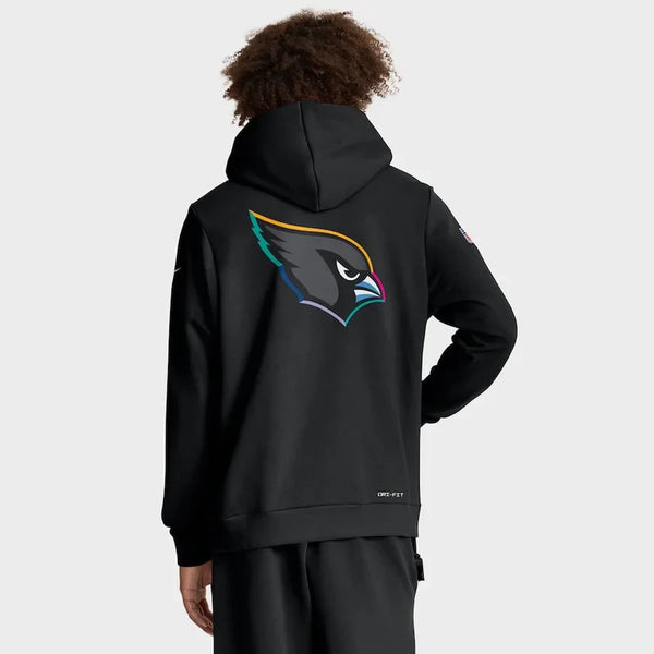 Arizona Cardinals Black 2025 Dri-FIT Hoodie