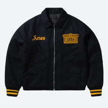 Arsenal X Aries Black Wool Jacket