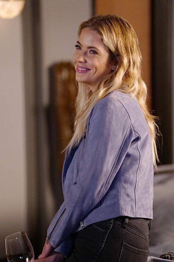 Ashley Benson Tv Series Pretty Little Liars Suede Leather Jacket