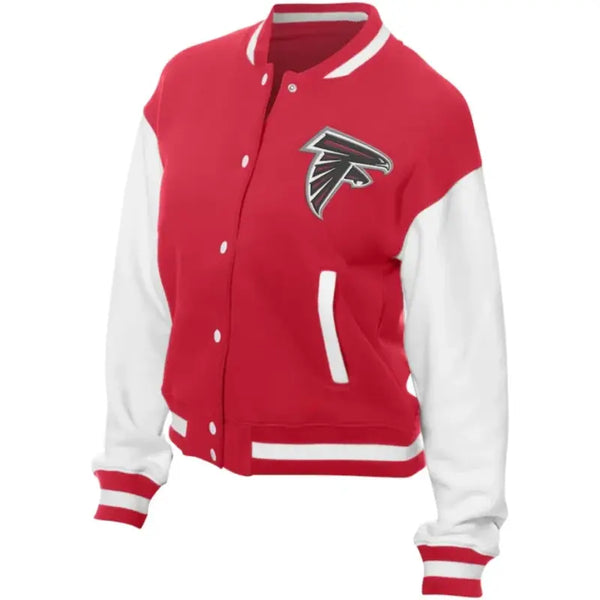Atlanta Falcons Red Varsity Jacket