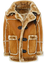 B3 Pilot Bomber Faux Shearling Hooded Jacket
