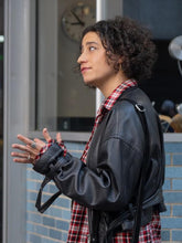 Babes 2024 Ilana Glazer Black Leather Jacket