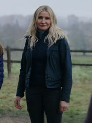 Cameron Diaz in a Black Jacket - Back In Action 2025