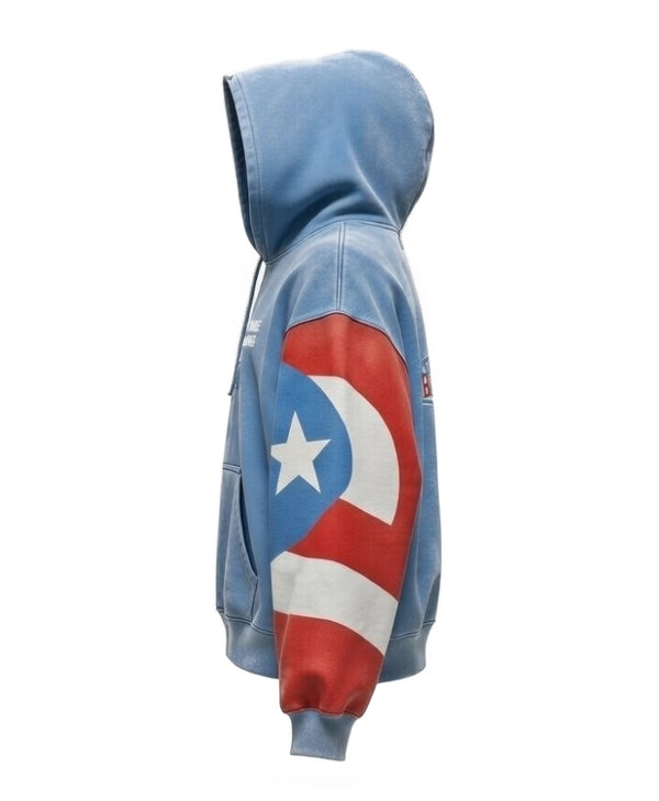 Bad Bunny USA Hoodie | More Powerful Than Hate is Love Hoodie