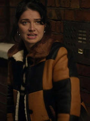 Becka Garvey Bad Sisters S02 Shearling Leather Jacket