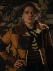 Becka Garvey Bad Sisters S02 Shearling Leather Jacket