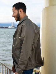 Matthew Claffin Bad Sisters S02 Grey Jacket