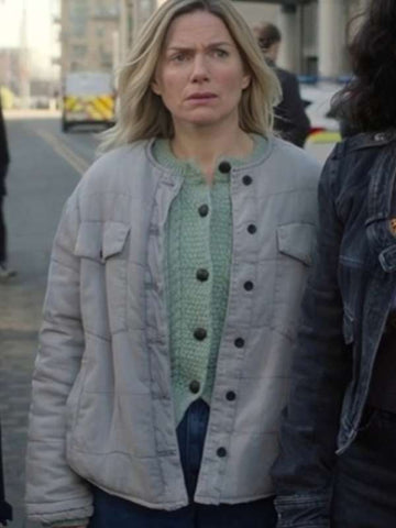 Ursula Flynn Bad Sisters S02 Grey Jacket
