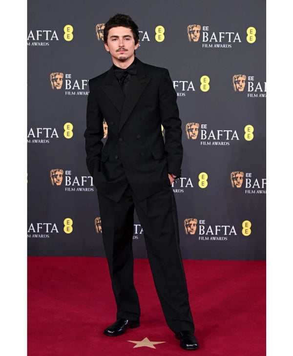 Bafta Awards 2026 Timothée Chalamet Black Suit