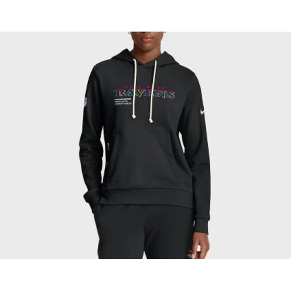 Baltimore Ravens Black 2025 Dri-FIT Hoodie