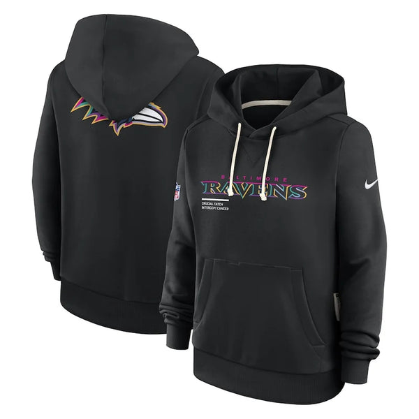 Baltimore Ravens Black 2025 Dri-FIT Hoodie