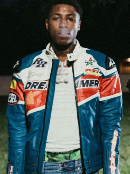 NBA YoungBoy Dreamer Leather Jacket