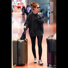 Barbara Palvin Black Sweatshirt