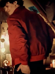 Jeremy Beetlejuice Beetlejuice 2024 Red Jacket