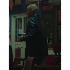 Damian Richardson The Day of the Jackal Black Leather Jacket