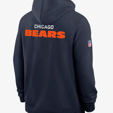 Ben Johnson Chicago Bears Blue Dri-FIT Hoodie