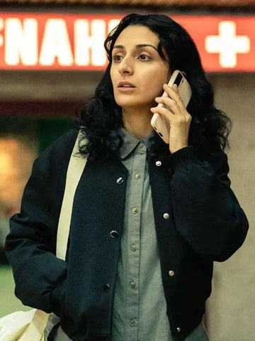 Berlin ER 2025 Dr. Emina Ertan Black Bomber Jacket
