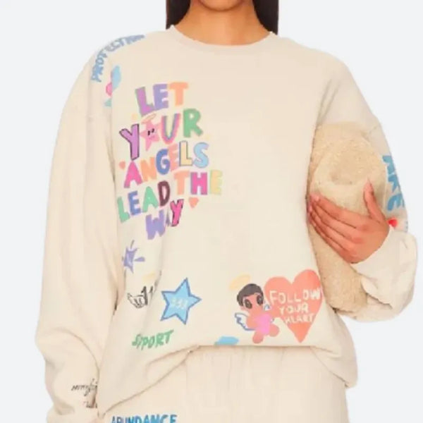Beyond the Gates Chelsea Hamilton White Sweatshirt