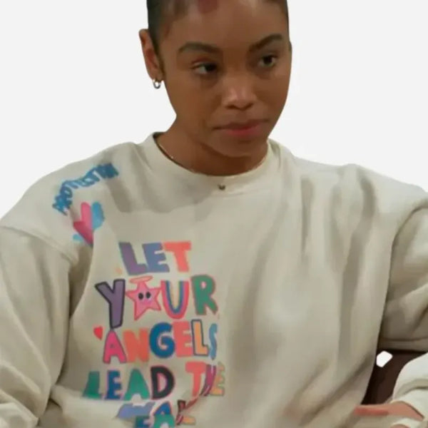 Beyond the Gates Chelsea Hamilton White Sweatshirt