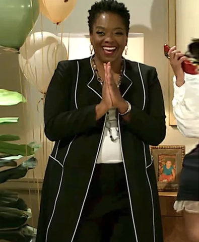 Beyond the Gates S01 Mona Wilson Black Coat