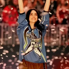 Hit Me Hard And Soft Tour Miami Billie Eilish Blue Jersey
