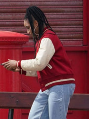 The Almond And The Seahorse Rachel Adedeji Varsity Jacket