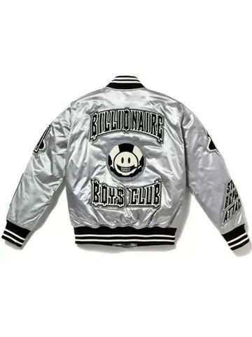 Billionaire Boys Club EVA Silver Bomber Jacket