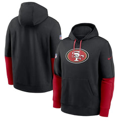 San Francisco 49ers Nike Sideline Club Pullover Hoodie
