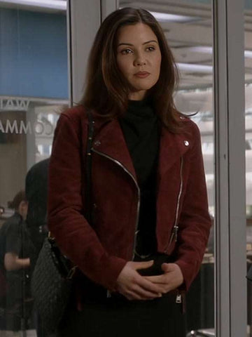 Blair London The Rookie S06 Maroon Leather Jacket