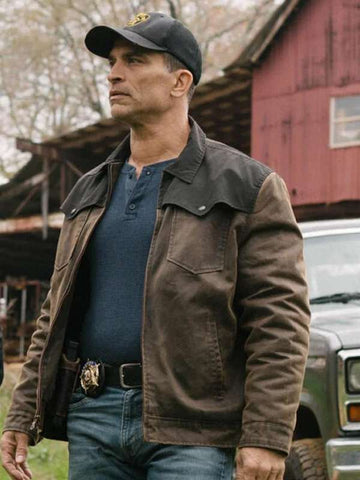 Justin Wise Blue Ridge The Series 2024 Brown Jacket