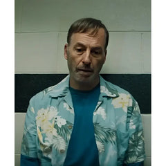 Hutch Mansell Nobody 2 Blue Hawaii Shirt