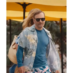 Hutch Mansell Nobody 2 Blue Hawaii Shirt