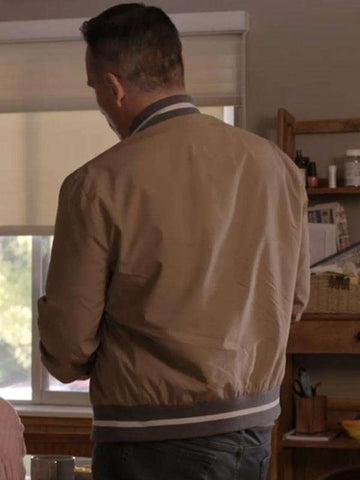 Danny Bookie Season 02 Beige Bomber Jacket