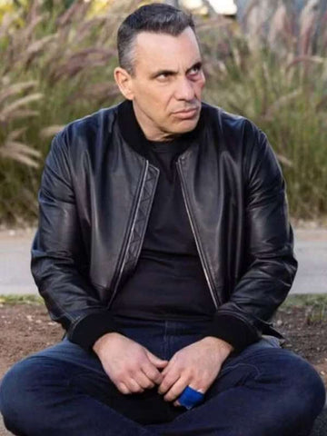 Danny Bookie S01 Black Bomber Jacket