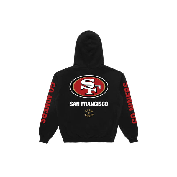 Born x Raised 49ers Classic Black Hoodie