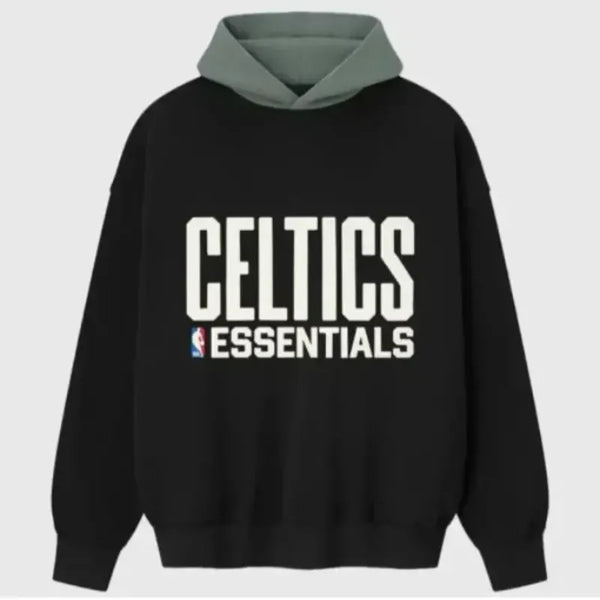 Boston Celtics Fear of God Sport Black Hoodie
