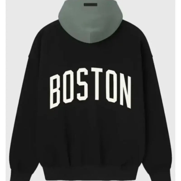 Boston Celtics Fear of God Sport Black Hoodie