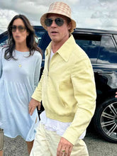 Brad Pitt F1 2025 Yellow Jacket
