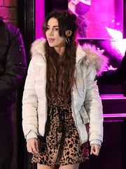 Erin Croft Brassic S03 White Parka Jacket
