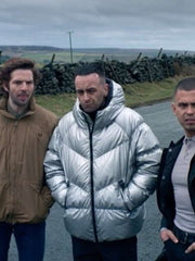 Vinnie Brassic S03 Silver Puffer Jacket