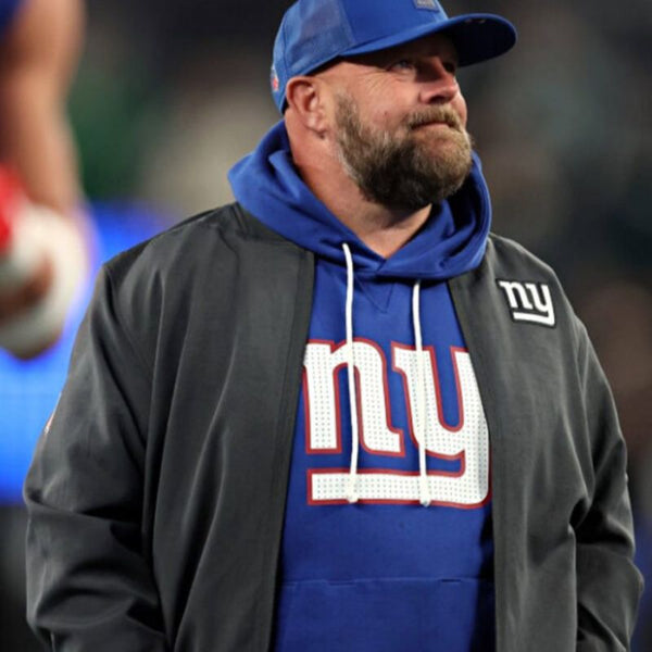 Brian Daboll NY Bomber Black Jacket