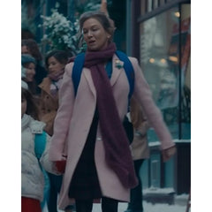 Bridget Jones Mad About The Boy Renée Zellweger Pink Coat