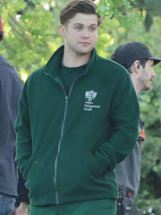 Bridget Jones Mad About the Boy Leo Woodall Green Jacket