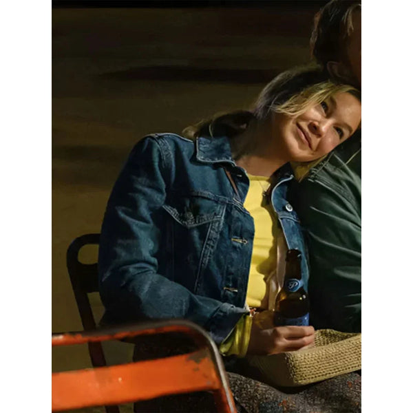 Renée Zellweger Bridget Jones: Mad About the Boy Blue Denim Jacket