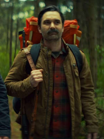 Dr. Noah Wolf Brilliant Minds Brown Jacket