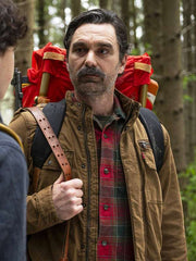 Dr. Noah Wolf Brilliant Minds Brown Jacket