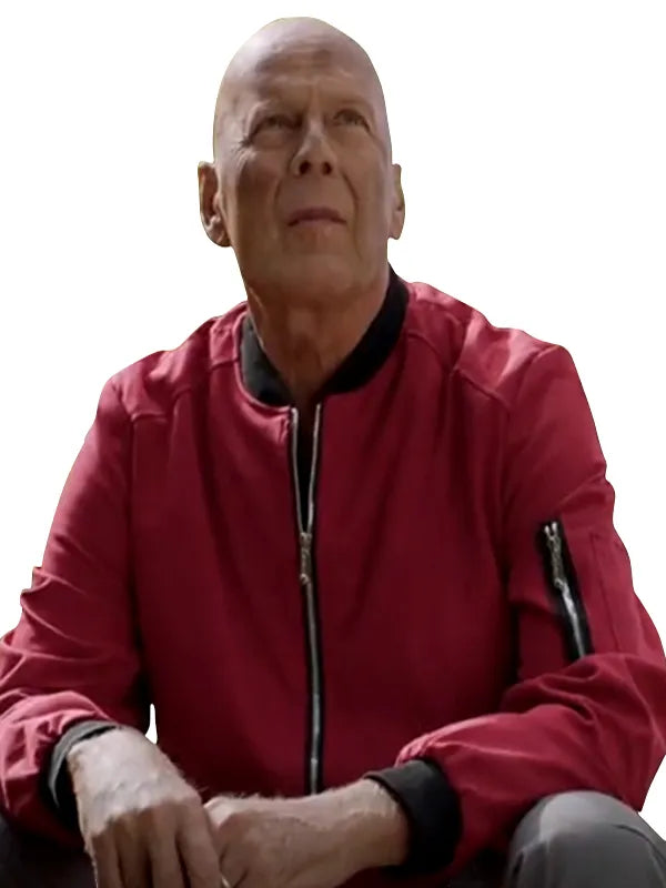 Apex Bruce Willis Red Jacket