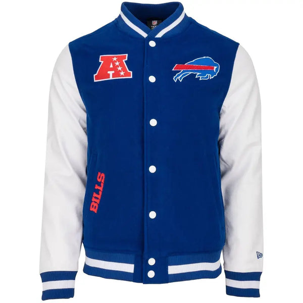 New Era Buffalo Bills SIDELINE Varsity Jacket