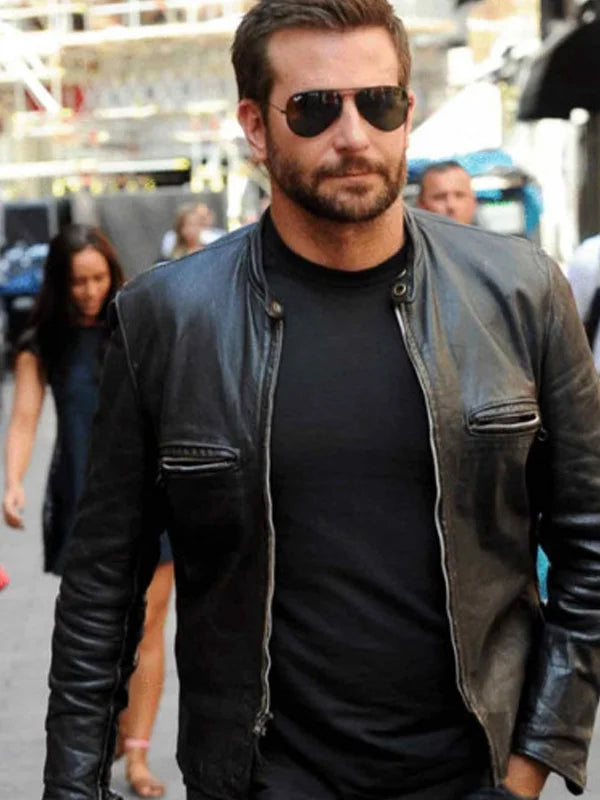 Adam Jones Black Leather Jacket